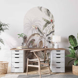 Peel and stick Arch Wallpaper Decal - Dreamy Jungle