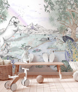Unicorn Wallpaper - Enchanted Unicorns Annet Weelink Design