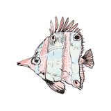 Single Wall Decal - Fish Annet Weelink Design