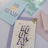 Tarjeta de felicitación - CHAMP