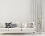 Accent pillow matching Annet Weelink Design wallpaper collection