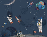 Personalized Poster - Into the Galaxy dark Annet Weelink Design