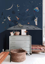 Astronaut Wallpaper - Into the Galaxy Annet Weelink Design