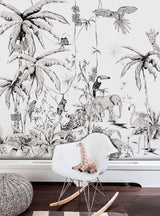 Jungle Wallpaper - Jungle Annet Weelink Design