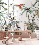 Jungle Wallpaper - Jungle Annet Weelink Design