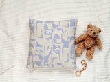 Sustainable decorative pillow with exclusive print design