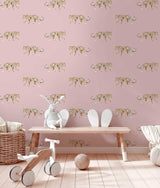 Leopard Wallpaper - Leopard Annet Weelink Design