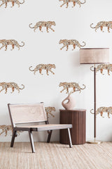 Leopard Wallpaper - Leopard Annet Weelink Design