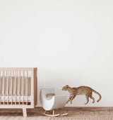 Single Wall Decal - Leopard Wildlife Annet Weelink Design