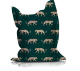 Beanbag - Leopard Green Annet Weelink Design