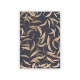 Postcard - Lola Leaves Navy Annet Weelink Design