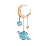 Single Wall Decal - Moon Planets