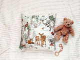 Sustainable decorative pillow with exclusive print design