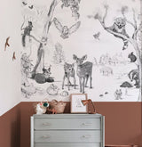 Dieren Behang - Magical Forest