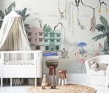 Jungle Wallpaper - Miami Beach Annet Weelink Design