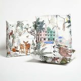 Soft decorative cushion made in the Netherlands from Spanish fabric