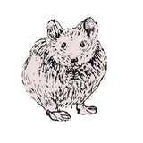 Single Wall Decal - Mouse Annet Weelink Design