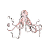 Autocollant mural séparé - Pieuvre