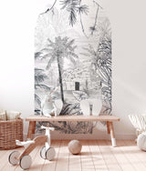 Selbstklebendes Bogendekor für Wände - Rainforest