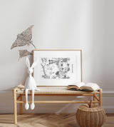 Single Wall Decal - Ray Annet Weelink Design