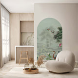 Selbstklebendes Bogendekor für Wände - Scenic Landscape