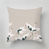 Accent pillow matching Annet Weelink Design wallpaper collection