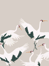 Wallpaper Sample - Stork Annet Weelink Design