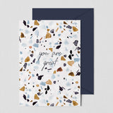 Greeting card - TERRAZZO Annet Weelink Design