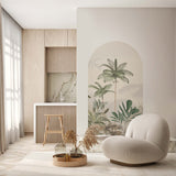 Peel and Stick Bogen Tapete Aufkleber - Tropical Wilderness