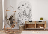 Sticker mural arche adhésif - Underwater Wonders