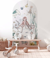 Sticker mural arche adhésif - Underwater Wonders