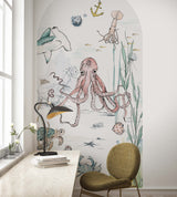 Sticker mural arche adhésif - Underwater Wonders