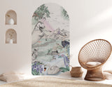 Peel and stick Arch Wallpaper Decal - Enchanted Unicorns Annet Weelink Design