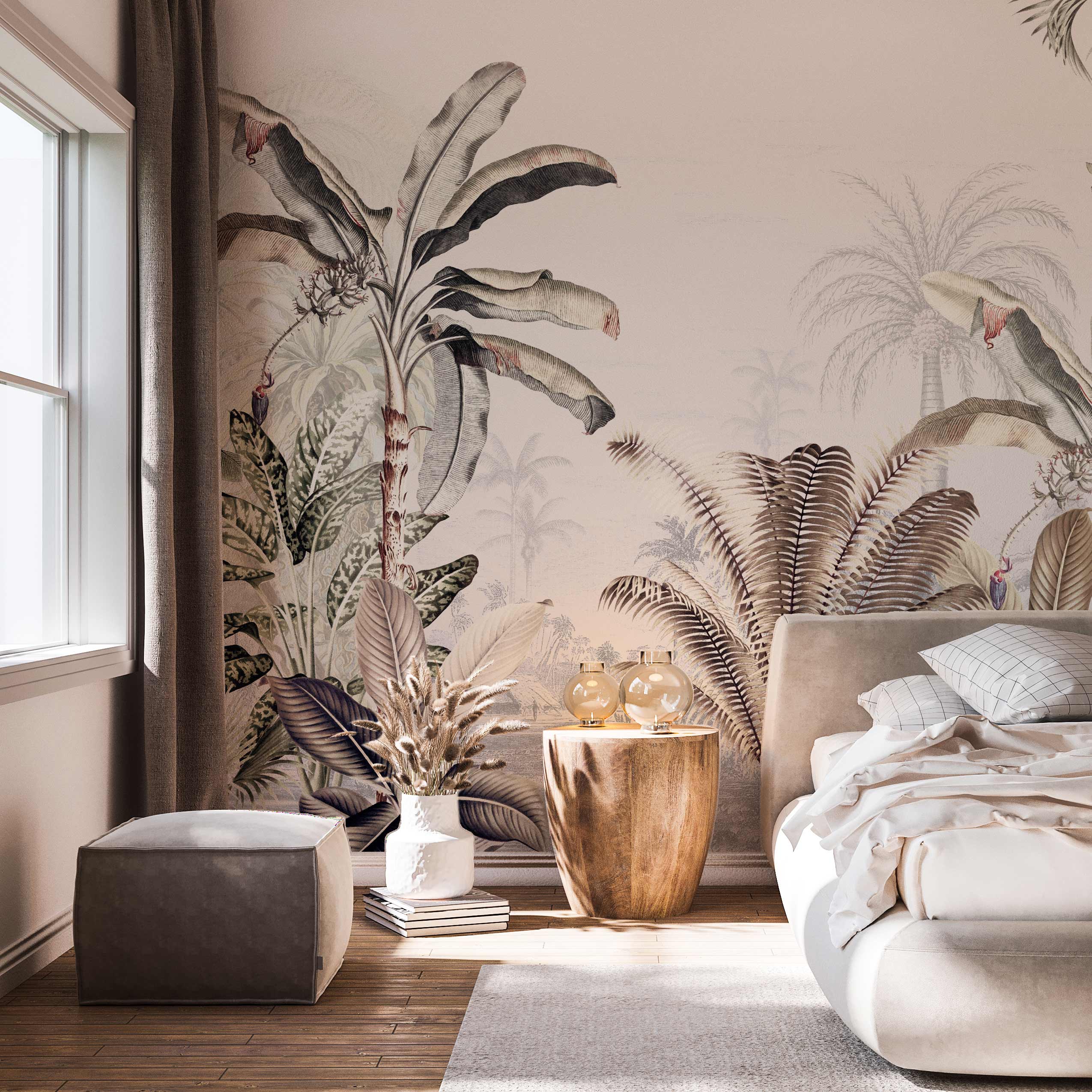 morfine hier het is mooi Jungle Behang - DREAMY JUNGLE - soft – Annet Weelink Design