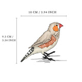 Single Wall Decal - Finch Annet Weelink Design