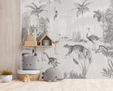 Jungle Behang - Wildlife's Playground