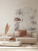 Selbstklebendes Bogendekor für Wände - Wildlife's Playground