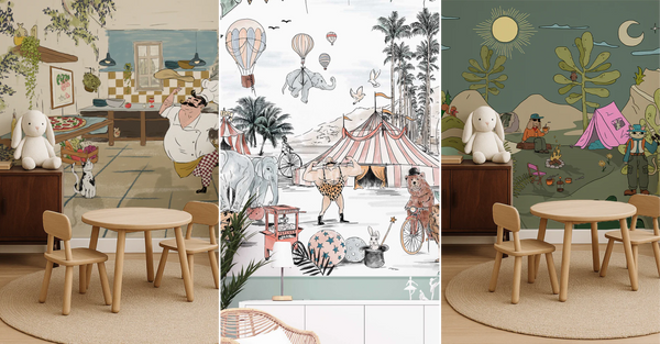 Let your imagination run wild with our Children’s Wallpaper Collection