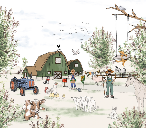 Shopping tips for the Animal Farm wallpaper