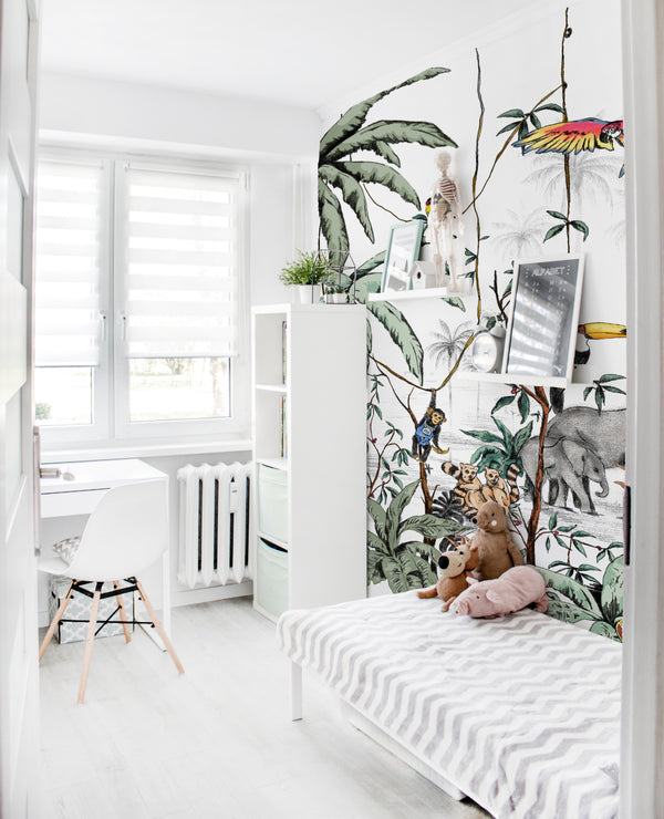 Jungle design kids rooms