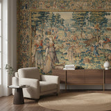 Orient Tapestry - Grasscloth Wallpaper