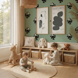 The Black Cat (1919) - Vintage Cartoon Behang