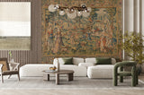 Orient Tapestry - Grasscloth Wallpaper