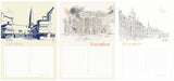 Calendario de cumpleaños - ICONOS DE ÁMSTERDAM - A4 - Perpetuo