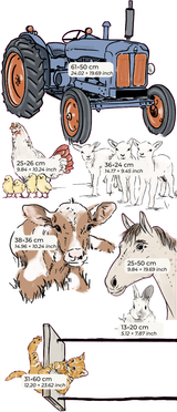 Wall Decal Set - Animal Farm