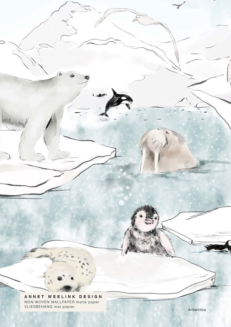 Tier Tapete - Antarctica