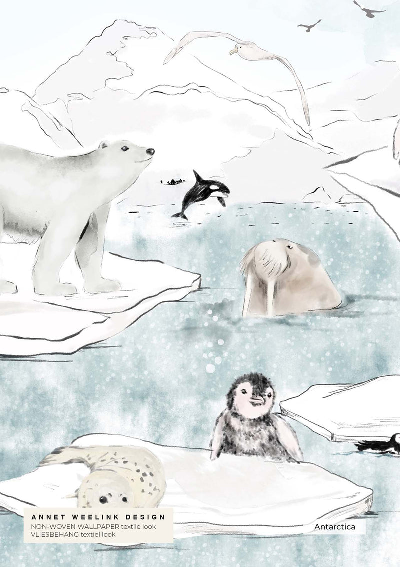 Tier Tapete - Antarctica