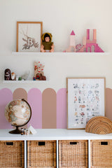 Single Wall Decal - Arches Striped