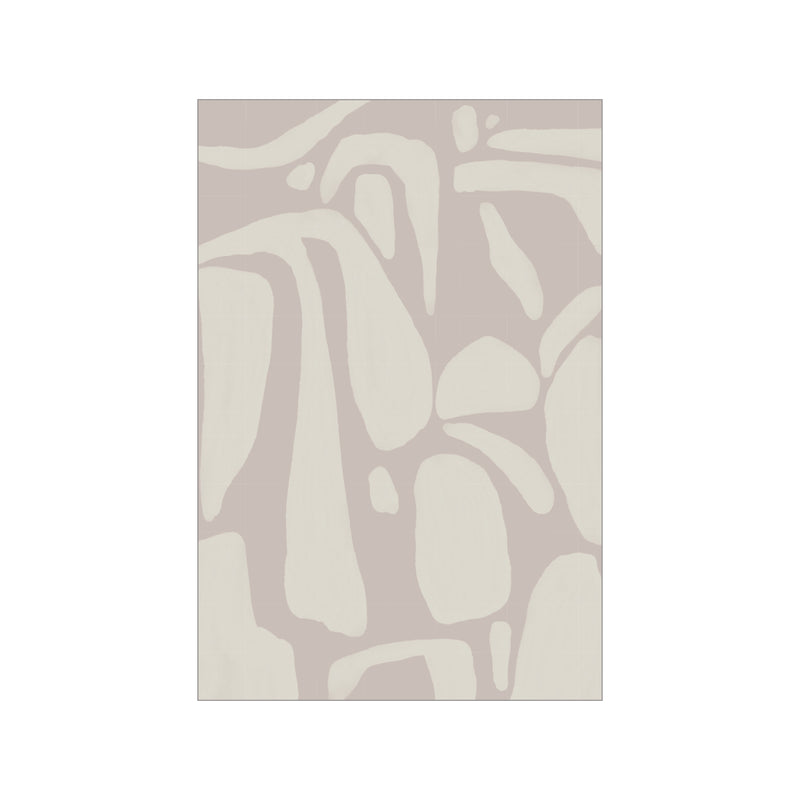 Mini-Poster A5 - Asher Shape Beige