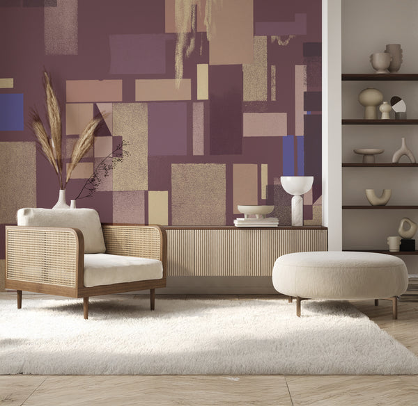 Gold Wallpaper - Bauhaus